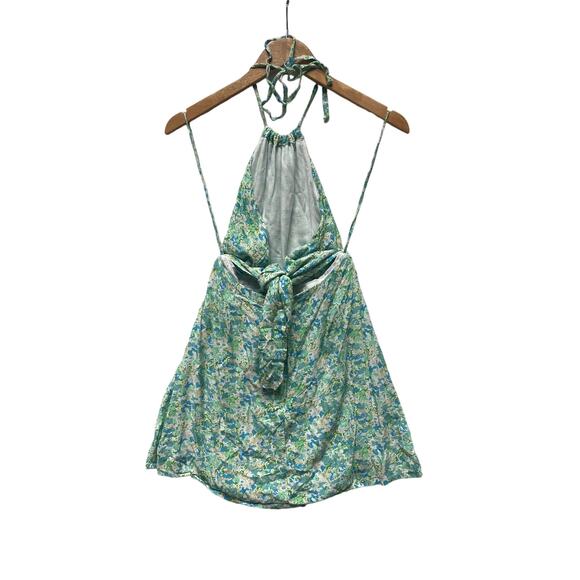 FAITHFULL THE BRAND Gaia Mini Dress Size S in Varenna Floral Print - Picture 3 of 9